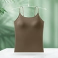 thumbnail image 6 of SHITINN Shelf Bra Camisoles Adjustable Spaghetti Strap Tank Tops Basic Layer Girls Workout Too 2 Small Junior Top 34b Shelf Bra Sleep Adult Tops for Women Band Tops for Women Womens Running Tops Low, 6 of 7