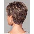 thumbnail image 2 of ER Peluca de mujer pelo corto y rizado pelo corto dama esponjoso natural Afric Rojo Verde Excelente Rendimiento, 2 of 5