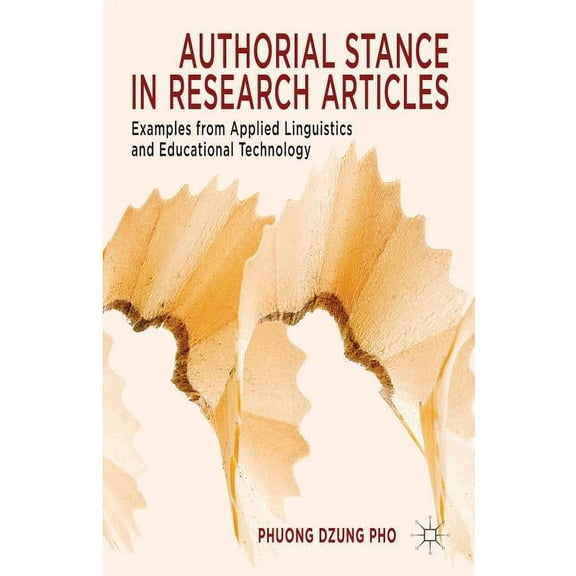 Authorial Stance in Research Articles: Examples from Applied Linguistics and Educational Technology, (Hardcover)