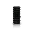 thumbnail image 6 of TRADEMARK BEAUTY HAIR COILS SET, Spiral Hair Ties, No Crease Ponytail Phone Cord Hair Ties, 27 Count (3 Pack), Black, 6 of 6