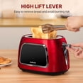 thumbnail image 3 of Culinaid Toaster 2 Slice Smart Touch Screen, Retro 1.5'' Extra Wide Slot Stainless Steel Digital Bread Toaster with Memory Function, Bagel, Defrost,, 3 of 9