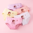thumbnail image 5 of Esaierr Little Girls' Soft Cotton Underwear Toddler Undies Kids Panties Toddler Breathable Comfort Panty Briefs 5Pack for 2-13 Year, 5 of 7