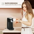 thumbnail image 3 of CHULUX Classic Single Serve Coffee Maker for K-pod, 12 Ounce Coffee Machine for Home, Black, 3 of 5