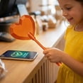 thumbnail image 3 of Magic Wand, Purple Heart Shape, 1 Piece, Contactless Digital Payment, 3 of 7