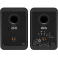 thumbnail image 3 of Kanto REN MB Bluetooth Powered Bookshelf Speakers - Matte Black Pair with 4 Year Amber Protection Plan (2024), 3 of 9