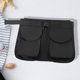 thumbnail image 1 of Bolsa de cinturón de cintura Bolsa de cadera Bolsa para el cinturón para la jardinería de montañismo carpinterianos Negro, 1 of 8
