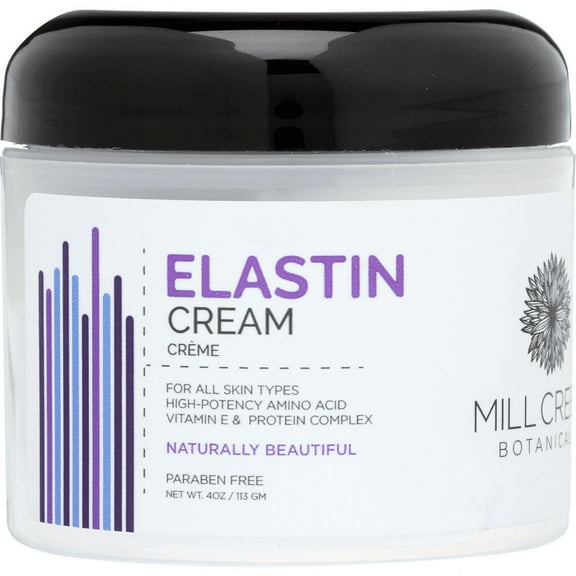 Mill Creek Botanicals Elastin Cream - 4 oz