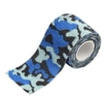 thumbnail image 1 of Bandage Cohésif Portable Extensible pour Activités de Plein Air Randonnée Pêche Bleu, 1 of 8