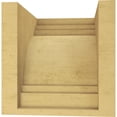 thumbnail image 4 of 7"W x 7"D x 7"H Wide Pescadero Rough Cedar Woodgrain TimberThane Corbel, Primed Tan, 4 of 6