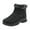 Black, variant on AnuirheiH Winter Plus Velvet Snow Boots Women Short Boots Warm And Thick Waterproof Women Shoes