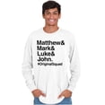 thumbnail image 3 of Matthew Mark Luke John Squad Long Sleeve TShirt Men Women Brisco Brands L, 3 of 6