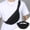 Black-BK-clearacne, variant on Dyegold Casual Canvas Waist Bag Men Multi Pocket Adjustable Crossbody Sling Pack Lightweight Chest Hip Fanny Pack for Daily Commute Travel Outdoor