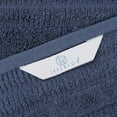 thumbnail image 4 of Superior Mika Smart Twist Cotton Medium Weight Bath Sheets, Set of 2, Navy Blue, 4 of 10