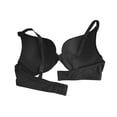 thumbnail image 6 of AHTJRT Women's Full Coverage Bras Supportive Comfy Soft Bralettes Wtih Adjustable Straps Racerbacks Seamless Tshirt Bra Black#01 XL, 6 of 6