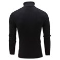thumbnail image 3 of Vedolay Women's Pullover 2023 Knitwear Autumn Winter Tops Pullover Turtleneck Sweaters Black,L, 3 of 4