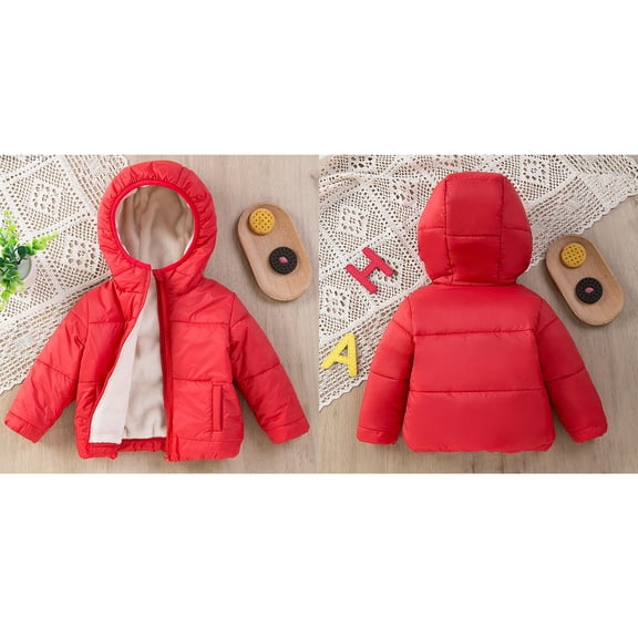 Baby Girls Winter Coat, Puffer Coat Cute Jackets Lightweight Puffer Jacket for Baby Baby Girl Jacket Baby Winter Clothes