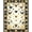 Beige, Pattern 6, variant on ODIKA 4'x6' Machine Washable Non-Slip Area Rug, Whimsical Floral Bug Motif High Traffic Rug, Gold, 9995