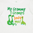 thumbnail image 4 of Inktastic My Grammy and Gramps Love Me Grandson Boys Baby T-Shirt, 4 of 5