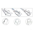 thumbnail image 3 of Safety Rope Steel Hook Buffer Type Fall Arrest Safety Rope With Buffer Bag Shock Absorption Safety Harness Rope Accessory ZL265, 3 of 7