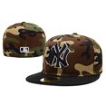 thumbnail image 4 of Fashion Full Big Cap MLB Baseball NY Yankee Hat Inverse Size Flat Edge Hip Hop YJV8 ZYEZ, 4 of 5