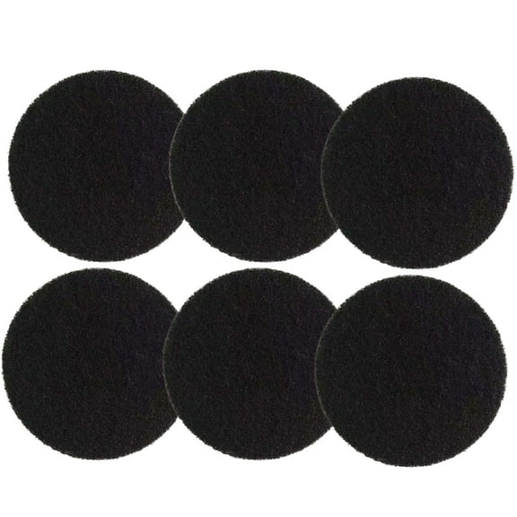 Qzbhct 6 Pack Activated Charcoal Filters Replacment Charcoal Filter Mat Compatible with Petmate Booda Dome Cat Litter Box