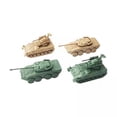 thumbnail image 1 of Kits De Modelos De Tanques A Escala 1:144 3x4D, Vehículos , Juguetes Educativos Para Niños, 1 of 8