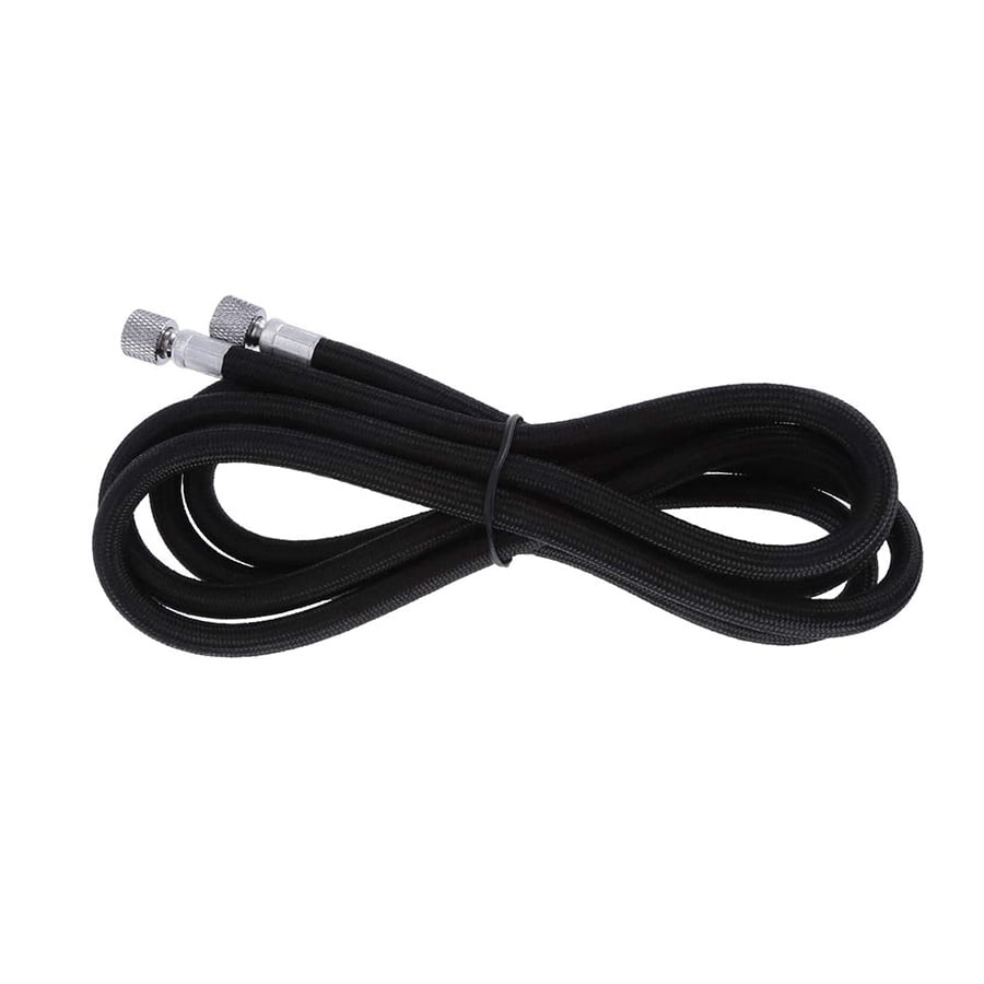Black Gaetooely Airbrush Tube Premium 6 Foot Nylon Braided Airbrush Hose with Standard 1/8 Inch Fittings on Both Ends