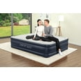 Comfort Quest Bestway 18" Queen Air Mattress with Builtin Pump