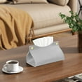 thumbnail image 7 of Summer Savings Clearance! Tissue Box Holders Cover Coffee Table Decor Tissue Box Stylish Rectangular Easy to Clean & Space‑Saving for Tissue Paper Tissue Storage Organizer, 7 of 7