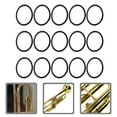 thumbnail image 3 of 15pcs Trumpet Ring Trumpet Cornet Tuning Slide Rings Rubber Rings Trumpet Bumper Stoppers, 3 of 7