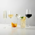 Viski Reserve Inez Crystal Chardonnay Glasses European Crafted White
