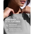 thumbnail image 3 of 5 Pack Women's Dry Fit Crop Top Workout T Shirts Short Sleeve Athletic Gym, 3 of 5