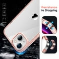 thumbnail image 5 of JETech Case for iPhone 14 6.1-Inch, Shockproof Phone Bumper Cover, Anti-Scratch Clear Back (Rose Gold), 5 of 6