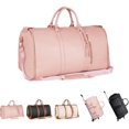thumbnail image 3 of Bolsas para ropa con ruedas, bolsa de lona para viaje, maleta para ropa, traje de vestir, bolsa de vuelo Convertible con ruedas para fin de semana, 3 of 4