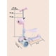 thumbnail image 2 of Patin del diablo o scooter con luz niño Toy  Contrapeso entrenador, 2 of 3