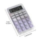 thumbnail image 3 of Calculadoras básicas estándar de oficina y papelería Mini calculadora digital de escritorio con pantalla LCD de 8 dígitos - Calculadora de bolsillo para el hogar, la escuela y los niños Una calculador, 3 of 9