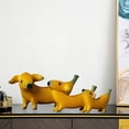 thumbnail image 5 of Statues Resin Crafts A Family of Three Dogs for Housewarming Gift, 5 of 9