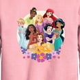 thumbnail image 2 of Disney Princess - Floral Group - Youth Girls Crew Fleece Sweatshirt, 2 of 4