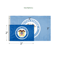thumbnail image 4 of AGAS United States Navy Flag 2 x 3 ft Indoor Polyester with Brass Grommets, 4 of 9