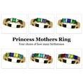 thumbnail image 3 of Nana Princess Channel Set 1-6 Mothers Day 10k Yellow Gold Birthstone Rings for Women, Size 5.5, Stone 3, 3 of 7