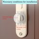 thumbnail image 4 of Paquete de 2 Cubiertas de Seguridad para Cerrojo de Seguridad Infantil, Cubierta para Perilla de Puerta A Prueba de Niños, Cerradura de Seguridad Transparente para Puerta., 4 of 5