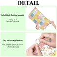 thumbnail image 6 of Pioneer Flower Floral Print Pattern Kitchen Dish Drying Mat 1 Pack, Ultra Absorbent Microfiber Drainer Mat, 16"x18", 6 of 6