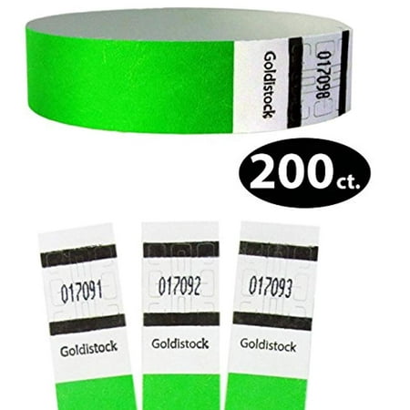 Tyvek Event Wristbands - Original Series - 3/4