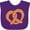 Purple, variant on Inktastic Pretzel Boys or Girls Baby Bib