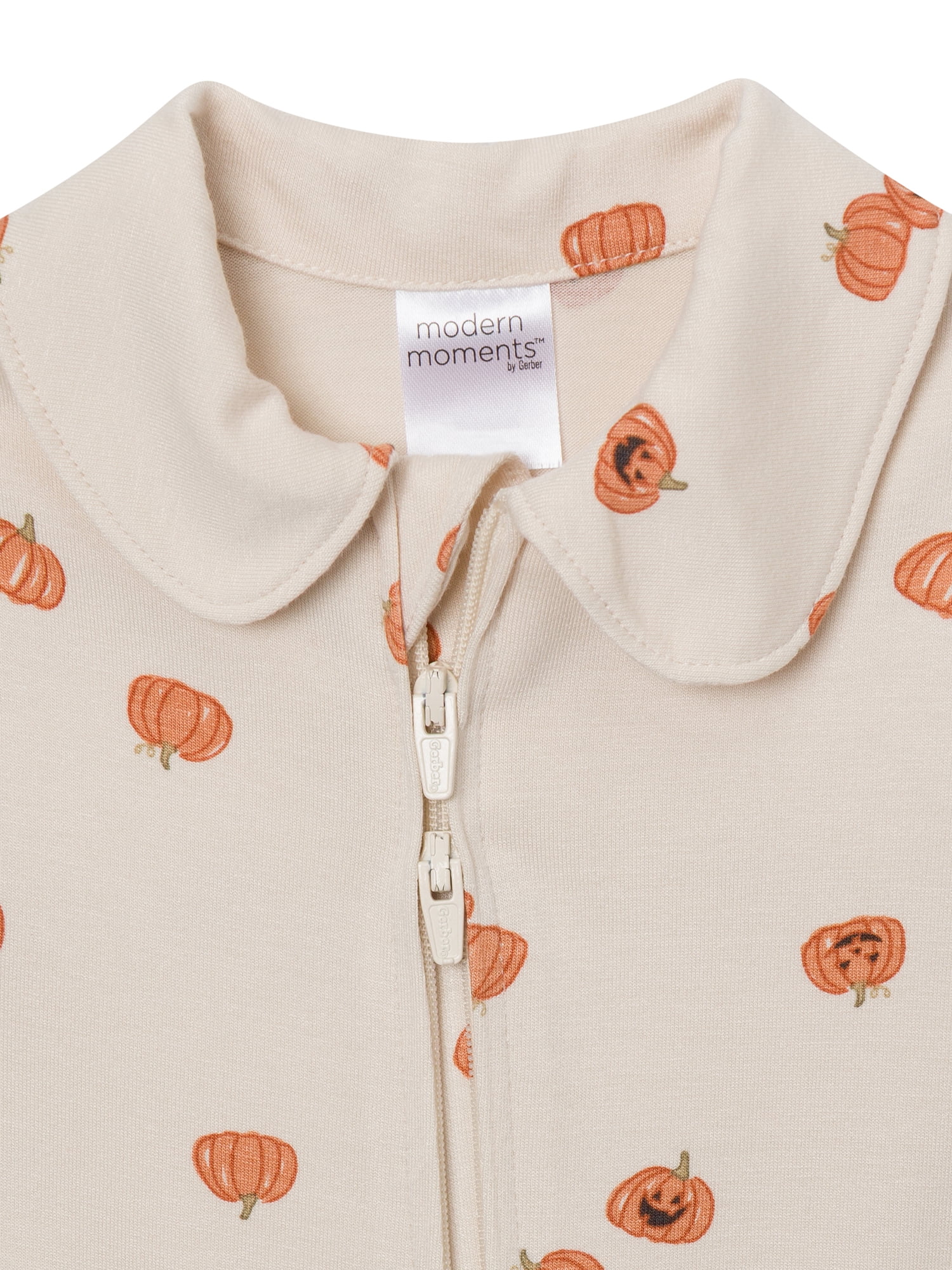 Modern Moments by Gerber Baby Boy Two-Way Zip Viscose Halloween Peter Pan Coverall, Sizes Newborn - 24 Months