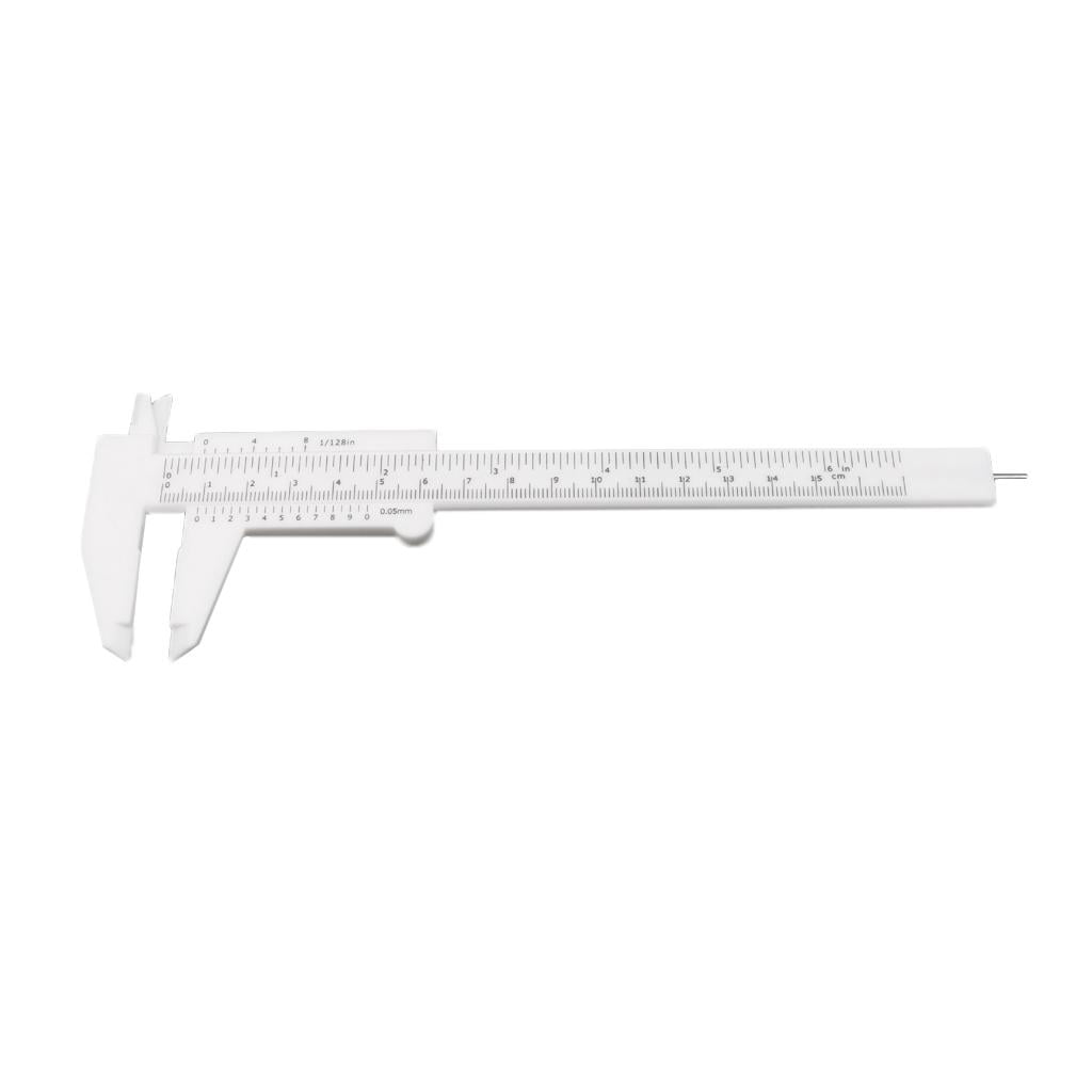 Metric Mini Pipe Caliper/Diameter Caliper and Ruler 5 Pack 