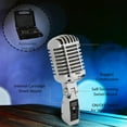 thumbnail image 4 of Pyle Pro PDMICR68SL Vintage Retro Dynamic Vocal Microphone w/ 16 Foot XLR Cable, 4 of 5