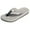 Grey, variant on Islander Men Women All-Weather Comfortable Beach Flip-Flop Sandals Slippers - Grey - M6/W8