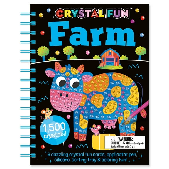Crystal Fun: Farm (Spiral-Bound)