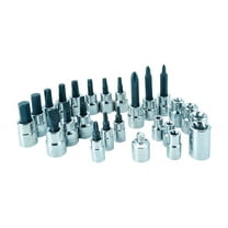 Craftsman Bit Socket And External Torx Socket Set, 25 Piece